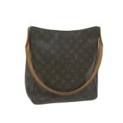 Pre-owned Canvas louis-vuitton-bags Louis Vuitton Vintage , Brown , Da...