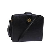 Pre-owned Leather louis-vuitton-bags Louis Vuitton Vintage , Black , D...