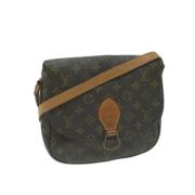 Pre-owned Canvas louis-vuitton-bags Louis Vuitton Vintage , Brown , Da...