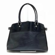 Pre-owned Leather shoulder-bags Louis Vuitton Vintage , Black , Dames