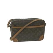 Pre-owned Canvas louis-vuitton-bags Louis Vuitton Vintage , Brown , Da...