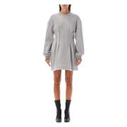 Lichtgrijs Zandloper Jurk Buitenkleding JW Anderson , Gray , Dames