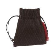 Pre-owned Canvas louis-vuitton-bags Louis Vuitton Vintage , Brown , Da...