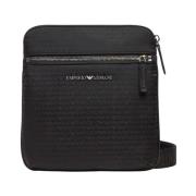 Stijlvolle Crossbody Tas Emporio Armani , Black , Heren