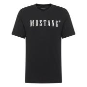 Austin Korte Mouw Shirt Mustang , Black , Heren