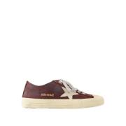 V-Star 2 Sneakers - Rood Leer Golden Goose , Red , Dames