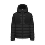 Gewatteerde Winterjas met Capuchon Colmar , Black , Heren