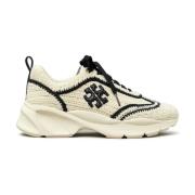 Good Luck Sneakers Wit Tory Burch , White , Dames