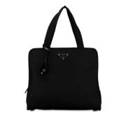 Pre-owned Nylon handbags Prada Vintage , Black , Dames