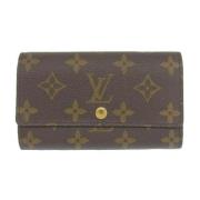 Pre-owned Canvas wallets Louis Vuitton Vintage , Brown , Heren