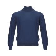 Elegante Kasjmiertrui in Serene Blauw Gran Sasso , Blue , Heren