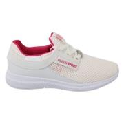 Elegante witte sneakers met roze accenten Philipp Plein , White , Dame...