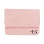 Python-Print Elegante Clutch Baldinini , Pink , Unisex