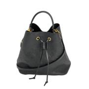 Pre-owned Leather louis-vuitton-bags Louis Vuitton Vintage , Black , D...