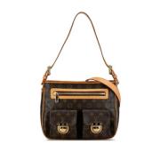 Pre-owned Canvas louis-vuitton-bags Louis Vuitton Vintage , Brown , Da...