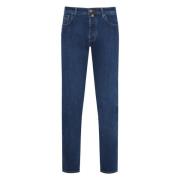 Stretch Bard Jeans Jacob Cohën , Blue , Heren