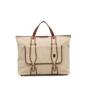 Pre-owned Canvas handbags Chloé Pre-owned , Beige , Dames