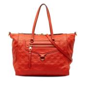 Pre-owned Leather louis-vuitton-bags Louis Vuitton Vintage , Red , Dam...