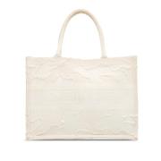 Pre-owned Canvas dior-bags Dior Vintage , White , Dames