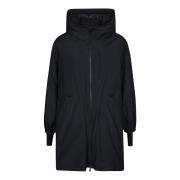 Gore-Tex Manchet Gebreide Jas Herno , Black , Dames