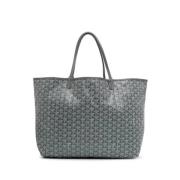 Pre-owned Fabric totes Goyard Vintage , Gray , Dames