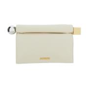 Witte Ronde Vierkante Tas Jacquemus , White , Dames