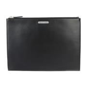 Pre-owned Fabric clutches Yves Saint Laurent Vintage , Black , Dames