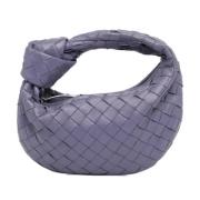 Pre-owned Leather handbags Bottega Veneta Vintage , Purple , Dames