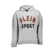 Grijs sweatshirt met gedurfde contrasten Plein Sport , Gray , Heren