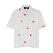 Witte Shirt LA Chemise Jean Jacquemus , White , Heren