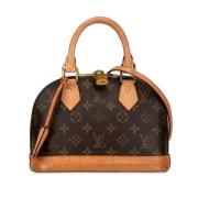 Pre-owned Canvas louis-vuitton-bags Louis Vuitton Vintage , Brown , Da...