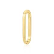 Gouden Link Oorbellen Sif Jakobs Jewellery , Yellow , Dames