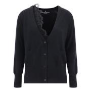 Zwarte Cardigan Sweater Ermanno Scervino , Black , Dames