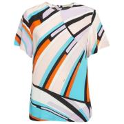 Pre-owned Silk tops Emilio Pucci Pre-owned , Multicolor , Dames