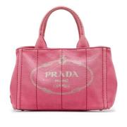 Pre-owned Handbag Prada Vintage , Pink , Dames