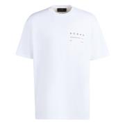 B001 Wit T-Shirt Hogan , White , Dames