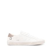 Witte Sneakers met Contrasterende Hiel D.a.t.e. , White , Heren