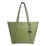 Grote Schouder Tote Tas Licht Salie Michael Kors , Green , Dames