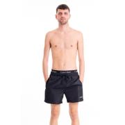 Dubbele Tailleband Briefs Calvin Klein , Black , Heren