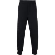 Katoenen track pants met zakken Emporio Armani , Blue , Heren