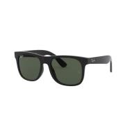 Junior Justin Zonnebril Vierkante Vorm Ray-Ban , Black , Unisex