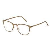 Bruine Brillen Montuur Rodenstock , Brown , Unisex