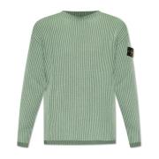 Geribbelde trui Stone Island , Green , Heren