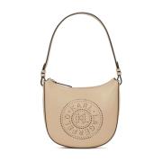 Geperforeerde Circle Moon Arena Tas Karl Lagerfeld , Beige , Dames