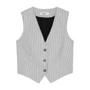 Pinstripe vest regular Marc O'Polo , Gray , Dames