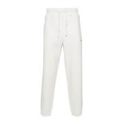 Witte Jersey Logo Print Broek Polo Ralph Lauren , White , Heren