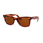 Klassieke Wayfarer Zonnebril Rb2140 954 Ray-Ban , Brown , Unisex