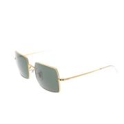 Vintage Rechthoekige Zonnebril Rb1969 Stijl Ray-Ban , Yellow , Unisex