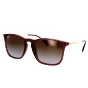 Vierkante Gepolariseerde Zonnebril Chris Rb4187 Ray-Ban , Brown , Unis...