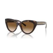 Stijlvolle zonnebril in Havana/Brown Shaded Tiffany , Brown , Dames